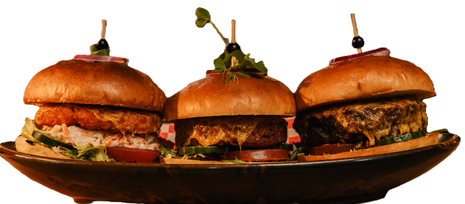 Brass Burger menu